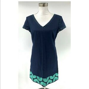 Vineyard Vines Floral Emb Dress